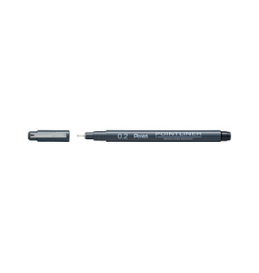 Pentel Permanent Fineliner 0,2mm