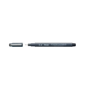 Pentel Permanent Fineliner 0,4mm