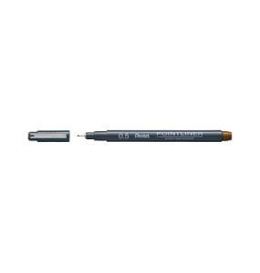 Pentel Permanent Fineliner 0,5mm