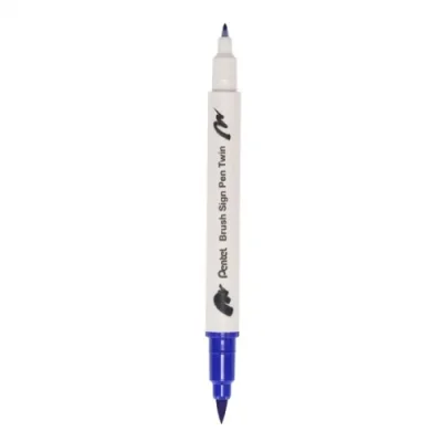 Pentel Kalligrafiest. BrushSignPenTwin bl