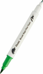 Pentel Kalligrafiest. BrushS.PenTwin h.gn
