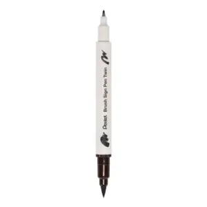 Pentel Kalligrafiest. BrushS.PenTwin d.br