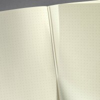 SIGEL CO691 Notizbuch Conceptum - Leder-Optik - punktkariert (Dot-Lineatur) - ca. A5 - taupe - Hardcover - 194 Seiten - PEFC-zertifiziert