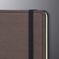SIGEL CO691 Notizbuch Conceptum - Leder-Optik - punktkariert (Dot-Lineatur) - ca. A5 - taupe - Hardcover - 194 Seiten - PEFC-zertifiziert