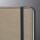 SIGEL CO693 Notizbuch Conceptum - Leder-Optik - punktkariert (Dot-Lineatur) - ca. A5 - beige - Hardcover - 194 Seiten - PEFC-zertifiziert
