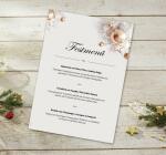 SIGEL DP429 Weihnachts-Motiv-Papier - Weihnachtskugeln - rosé-gold/silber/weiß - 90 g/m² - A4 - 100 Blatt