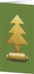 SIGEL DS080 Weihnachts-Karten-Set - 4x Stern, 3x Baum, 3x Kerze - gold/rot/grün - DIN lang - 10 Karten + Umschläge - inkl. Umschläge