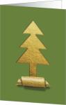 SIGEL DS081 Weihnachts-Karten-Set - 4x Stern, 3x Baum, 3x Kerze - gold/rot/grün - A6 - 10 Karten + Umschläge - inkl. Umschläge