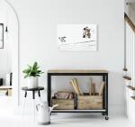 SIGEL GL284 Glas-Magnettafel Artverum - weiß - 60 x 40 x 1,50 cm