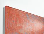 SIGEL GL289 Glas-Magnettafel Artverum - koralle - 91 x 46 x 1,50 cm