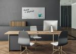 SIGEL GL361 Glas-Magnettafel Artverum - weiß - 91 x 46 x 1,50 cm