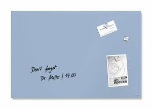 SIGEL GL513 Glas-Magnettafel Artverum - pastellblau 60 x 40 x 1,50 cm