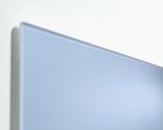 SIGEL GL513 Glas-Magnettafel Artverum - pastellblau - 60 x 40 x 1,50 cm - polierte Ecken - Sicherheitsglas (ESG), Stahl - GS-geprüft
