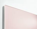 SIGEL GL514 Glas-Magnettafel Artverum - rosé - 60 x 40 x 1,50 cm - polierte Ecken - Sicherheitsglas (ESG), Stahl - GS-geprüft