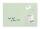 SIGEL GL515 Glas-Magnettafel Artverum - mintgrün - 60 x 40 x 1,50 cm