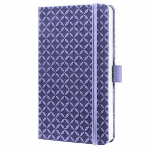 SIGEL JN130 Notizbuch Jolie - dark purple - liniert - 80 g/m² - ca. A6 - lila - Hardcover - 174 Seiten - FSC-zertifiziert