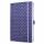 SIGEL JN131 Notizbuch Jolie - dark purple - liniert - 80 g/m² - ca. A5 - lila - Hardcover - 174 Seiten - FSC-zertifiziert