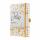 SIGEL JN341 Notizbuch Jolie - Bloom Yellow - liniert - 80 g/m² - ca. A5 - beige/gelb - Hardcover - 174 Seiten - FSC-zertifiziert