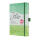 SIGEL JN347 Notizbuch Jolie - Butterfly Confetti Lime - liniert - 80 g/m² - ca. A5 - grün/gelb - Hardcover - 174 Seiten - FSC-zertifiziert