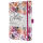 SIGEL JN355 Notizbuch Jolie - Apricot Jungle Fever - liniert - 80 g/m² - ca. A5 - apricot/violett/lila - Hardcover - 174 Seiten - FSC-zertifiziert