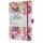 SIGEL JN355 Notizbuch Jolie - Apricot Jungle Fever - liniert - 80 g/m² - ca. A5 - apricot/violett/lila - Hardcover - 174 Seiten - FSC-zertifiziert