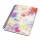 Spiral-Notizbuch Jolie - Batik Holi - punktkariert A5 120 Seiten