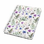 Spiral-Notizbuch Jolie - Misty Meadows - punktkariert A5 120 Seiten