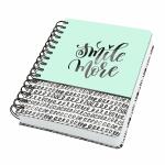 SIGEL JN623 Spiral-Notizbuch Jolie - Curly Mint -...