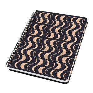 Spiral-Notizbuch Jolie - Moonlight Melody punktkariert A5 120 Seiten