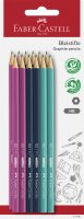 Faber Castell Bleistift 1111 HB bunt 12er