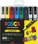 Faber Castell Marker UNI POSCA PC-5M 1,8-2,5 6+2