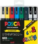 Faber Castell Marker UNI POSCA PC-5M 1,8-2,5 6+2