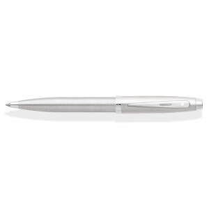 Sheaffer Kugelschreiber 100 gebürsteter Chrom vernickelte