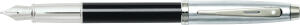 Sheaffer Füller 100 M Schwarzer Schaft gebürstete
