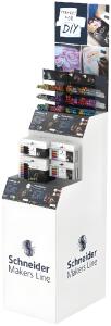 Paint-It 020/ Paint-It 010/011 sor. Display 4er Tower Makers Line
