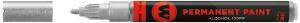 Molotow Marker Permanent Paint 120PP Alcohol, 2mm, Nr. 400, chrom