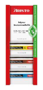 Aristo Feinminen Polymer 0.35/0.5/0.7 HB je 12 St.Ecoblister