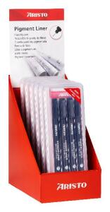 Pigment Liner 4er-Set Display mit 6 x AR23554