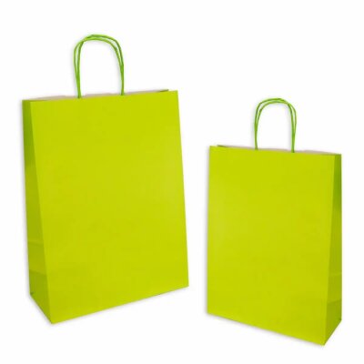 Geschenktasche Jolly  25x11x36cm hellgrün