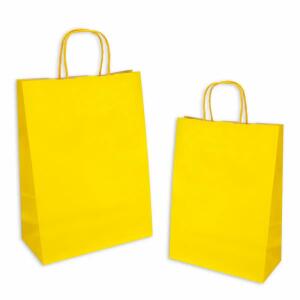 Geschenktasche Jolly  25x11x36cm gelb