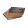 Untersetzer mit Korkboden, Slogans, ca. 9,5 cm,