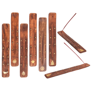 OOTB Holz-Räucherstäbchenhalter ca. 255 x 4 cm