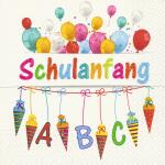 Idena Servietten 33x33cm  Schule FSC-Mix, 3-lagig, 20...