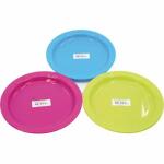Teller Frosty D22cm 2er  sortiert, 3 verschiedene Farben