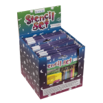 OOTB Schul-Set 3-teilig (Schablone Buntstifte &