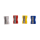 OOTB Schul-Set 3-teilig (Schablone Buntstifte &