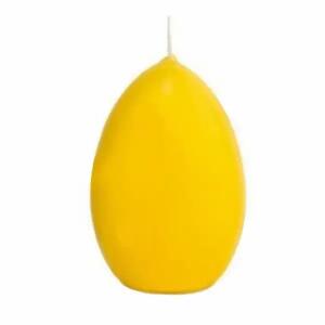 Eierkerze gelb 56x80mm