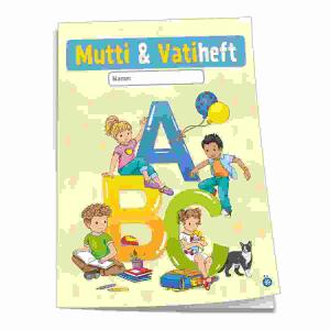Mutti- & Vatiheft A6  ABC, 48 linierte Seiten