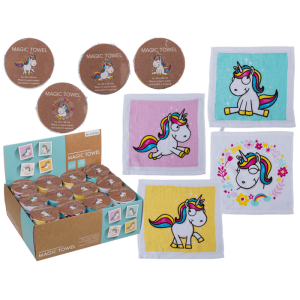 OOTB Magisches Baumwoll-Handtuch Comic Einhorn