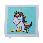 OOTB Magisches Baumwoll-Handtuch Comic Einhorn